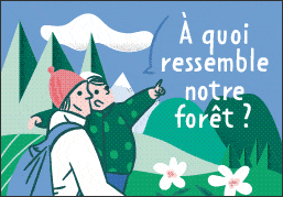 GIF pour l'exposition itinérante "La forêt en Auvergne-Rhône-Alpes"